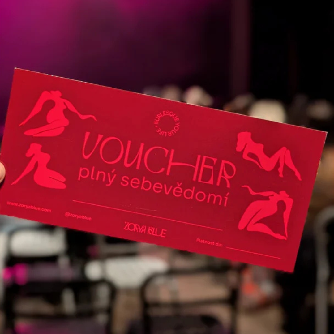 Voucher na kurz, workshop nebo konkrétní částku