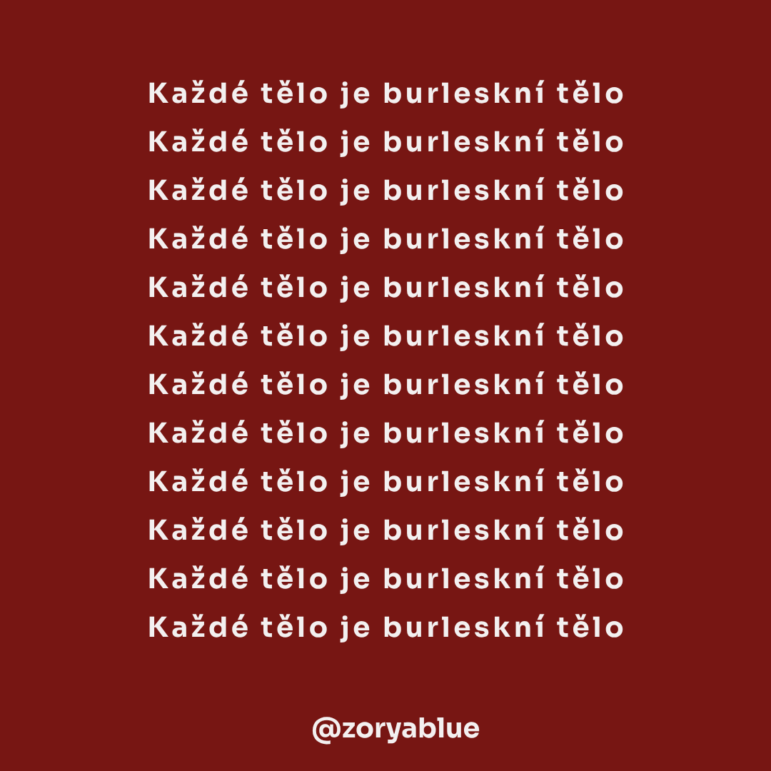 Kurz burlesky pro začátečnice + DÁREK - 8 lekci, úterky - Praha